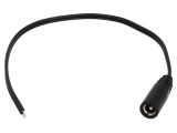 Cablu Alimentare DC 5,5/2,5mm 0,2m Negru