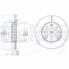 DELPHI BG3658 Disc frana