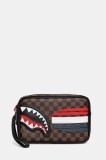 Sprayground portfard culoarea maro, 910B7492NSZ