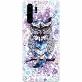 Husa silicon pentru Huawei P30 Pro, Abstract Owl