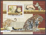 Sao Tome si Principe 2009 - Fauna Africii, Colita, MNH