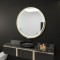 Oglinda LED Rotunda, 70cm, Glanz Touch, Sistem Dezaburire, Dimabila ModernLight Concept