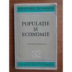 Constantin Grigorescu - Populatie si economie