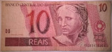 Bancnota - Brazilia - 10 Reais 2012