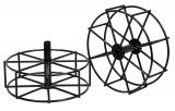 ProGARDEN Set roti metalice 500x170, manicot cu flanse hex 23mm pentru motocultor Campo ProAdvanced PowerfulTools