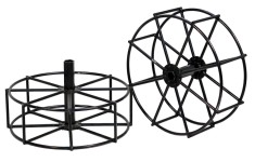 ProGARDEN Set roti metalice 500x170, manicot cu flanse hex 23mm pentru motocultor Campo ProAdvanced PowerfulTools