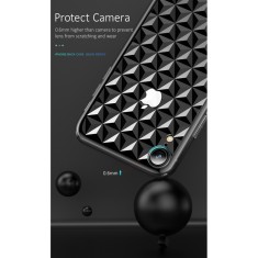 Husa Usams Gelin Series iPhone XR Transparent-Neagra