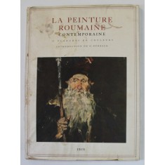 LA PEINTURE ROUMAINE CONTEMPORAINE , 12 PLANCHES EN COULEURS , introduction de G. OPRESCO , 1944