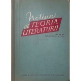 I. Const. Chitimia - Notiuni de teoria literaturii - Manual pentru clasa a VIII-a (Editia: 1964)