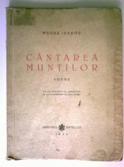 Magda Isanos ? Cantarea muntilor {Poeme, 1945} foto