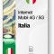 eSIM Internet Italia, valabil 30 zile, trafic 100 GB, Standard