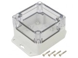 Carcasă Universală ABS Gri Deschis 90x90x60mm, KRADEX