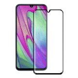 Folie de Sticla Samsung Galaxy A40 - Acoperire completa ecran, Margini negre, Universal