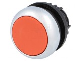 Comutator cu acționare prin apăsare 22mm roșu