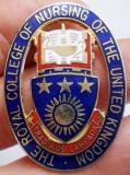 I.499 INSIGNA ROYAL COLLEGE OF NURSING OF THE UNITED KINGDOM ASISTENTA MEDICALA