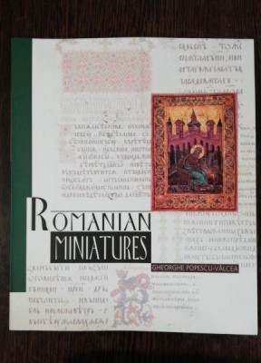 ROMANIAN MINIATURES - GHEORGHE POPESCU - VALCEA foto