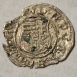 Ungaria 1 Denar 1588 KB Argint Rudolf II - Moneda Veche