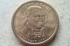 MONEDA 1 DOLLAR 2007-AMERICA (John Adams) foto
