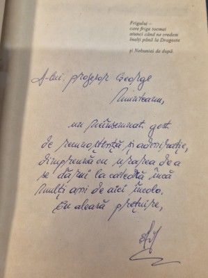 Cucerirea Rasului Felix Narcis Nicolau cu autograf foto
