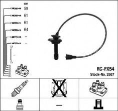 Set fise bujii SUBARU LEGACY II (BD, BG) (1994 - 1999) NGK 2507 foto