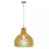 PENDUL TAVAN DIN LEMN E27 MAX 60W D35 X 45CM, V-TAC