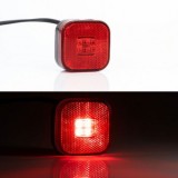 Lampa Gabarit Rosie FT-027C Fristom, 12-30V, 4 LED SMD, Omologare E20, Reflectorizanta, 62mm