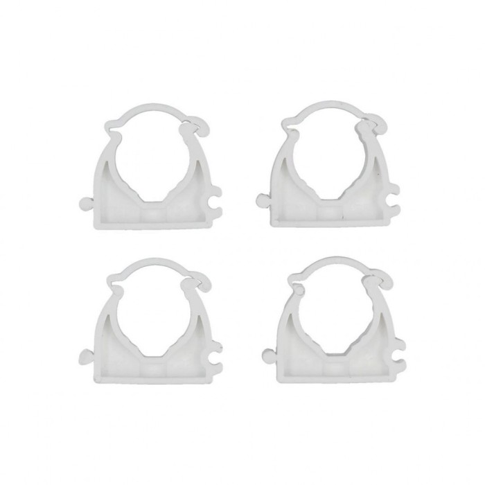 Set 4 cleme blocabile suport țeava, 22mm Vorel 54833