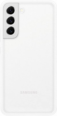 Husa Frame Cover pentru Galaxy S22+, EF-MS906CWEGWW, White foto