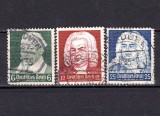 Cumpara ieftin ✅ (S43) Germania Reich 1935 &quot;Aniversari &quot; serie completa Michel 573/575, stampilate, Stampilat