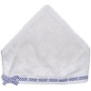 Bandana Fete Mayoral Alba, Broderie Englezeasca, 17x22cm, Bumbac 100%