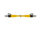 Patch cord; Cat 6a; RJ45 mufă,din ambele părţi; litat; Cu; 7m