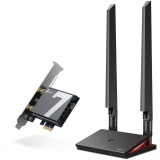 Placa de retea wireless TP-LINK TBE550E Tri-Band Wi-Fi 7