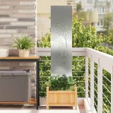 vidaXL Ecran de intimitate pentru grădină Argintiu 32 x 140 cm