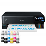 Multifunctional inkjet color Epson EcoTank L8180, A3+, CISS, Retea, Wireless