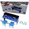 Playset comentatori WWE (albastru), Mattel
