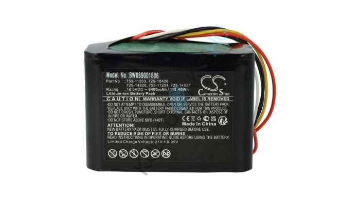 Baterie de schimb pentru mașina de tuns iarba VHBW pentru Cub Cadet 725-14826, 725-14827, 725-18426 - 6400 mAh 18,5 V Li-Ion