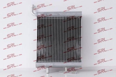 Radiator Land Rover Defender, motor: 2.0 T, 3.0 R6 T, 5.0 V8 compressor, radiator auxiliar, 281x278x32, SRLine, miez si rezervor din aluminiu brazat, foto