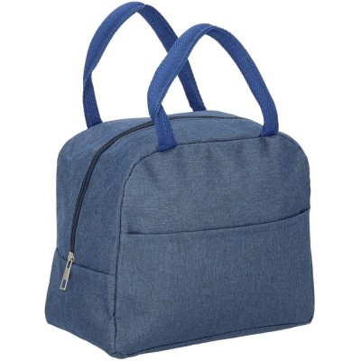 Geanta frigorifica cu izolatie termica pentru mancare, 21x10x23cm, albastru Household NewTrend foto