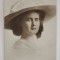 A.S.R. PRINCIPESA ELISABETA , CU PALARIE ALBA , CARTE POSTALA , INTERBELICA