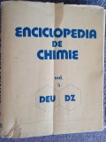 Enciclopedia de chimie, Vol 5, 1988, 338 pag cartonata si supracoperta, Alb, L