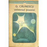 G. Calinescu - Universul poeziei (Editia: 1971)