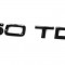Emblema Hayon Spate Oe Audi 50 TDI Tuning Exclusive Black 8W0853744ET94