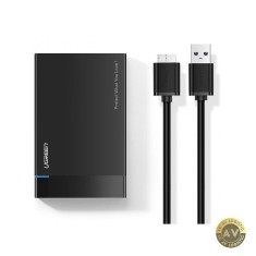 Rack UGREEN US221 pentru HDD / SSD SATA 2.5inch USB 3.2 Negru
