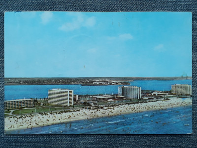 637 - Vedere din Mamaia carte postala, RPR circulata color foto