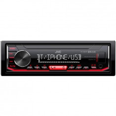 Player auto JVC, KD-X352BT, 4 x 50W, USB, AUX, Bluetooth, Subwoofer control, Red illumination foto