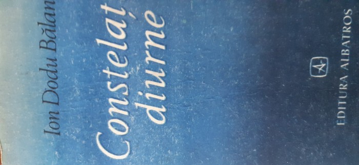 Constelatii diurne Ion Dodu Balan 1979
