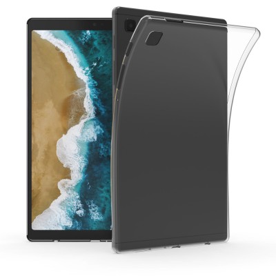 Husa pentru tableta Samsung Galaxy Tab A7 Lite, Kwmobile, Transparent, Silicon, 55146.03 foto