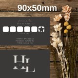 Card de Fidelitate Model 1 Gri sobolan , Design Elegant si Profesional