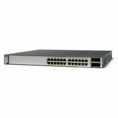 Switch Cisco Catalyst 3750E-24PD, 24 x 10/100/1000 (PoE) + 2 x X2, Management Layer 3 - WS-C3750E-24PD-S foto