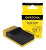 Patona Slim micro-USB incarcator pentru Nikon EN-EL14 CoolPix D3100 D3200 D5100 D5200 P7000 P7100 P7700